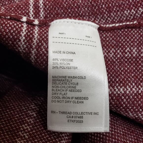 ELLEN TRACY Womens M Two-Tone Jacquard Sweater Cardigan NEW - Picture 12 of 14